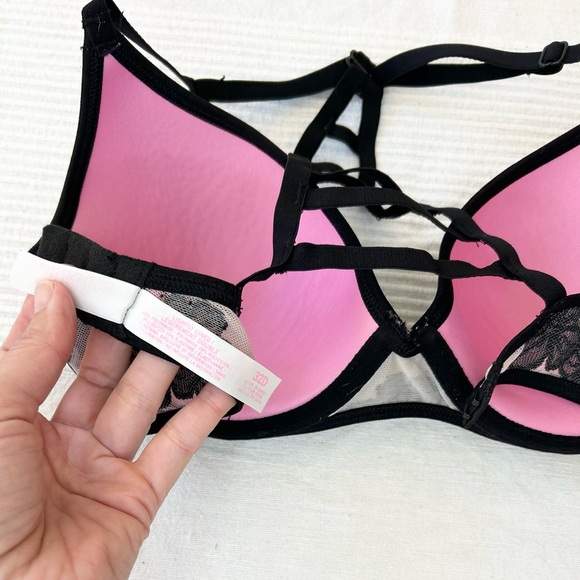 Victoria's Secret PINK Hibiscus Lace Cage Back Bra - Picture 8 of 10